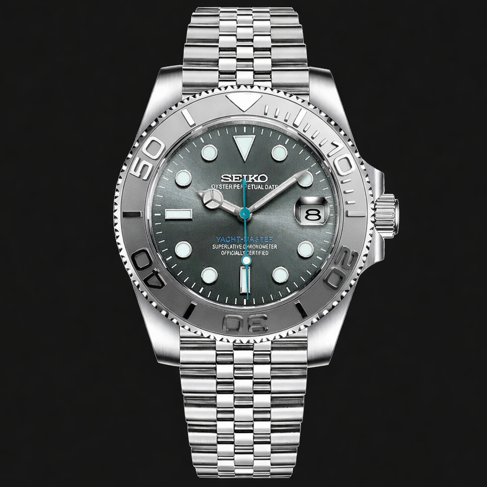 Seiko Mod Yacht Master „Silber“