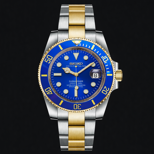 Seiko Mod Submariner „Bluesy“