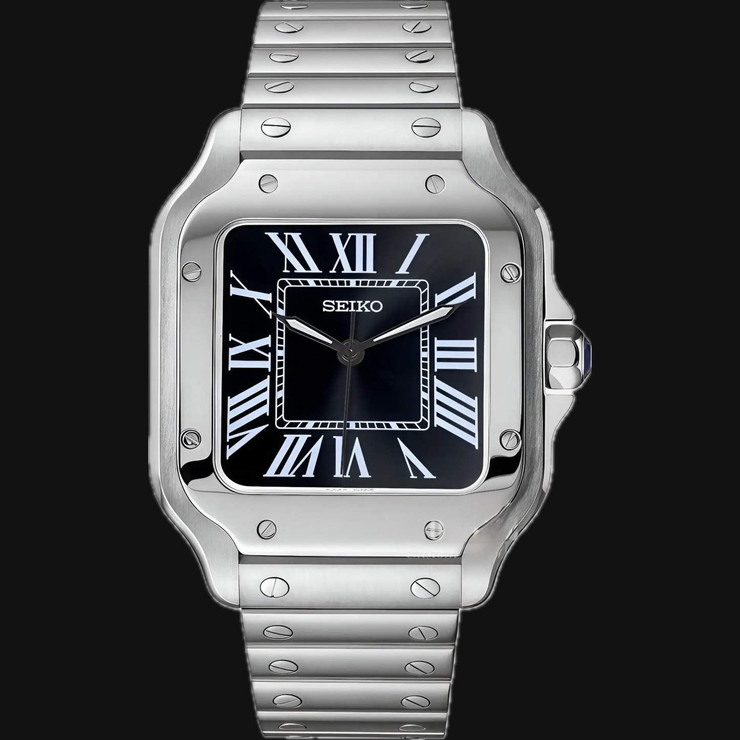 Seiko Mod Santos "Negro"