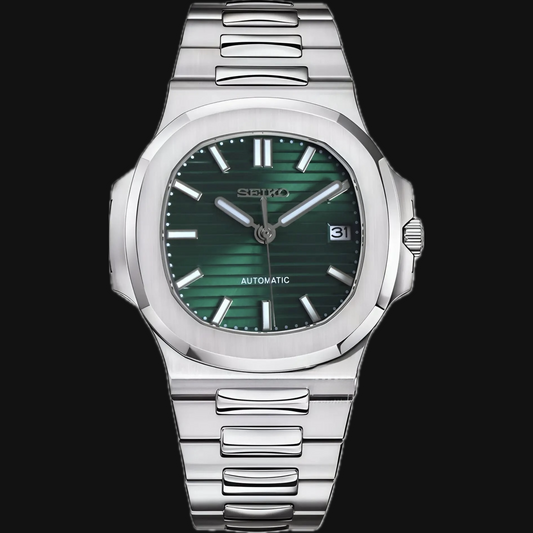 Seiko Mod Nautilus "Verde"