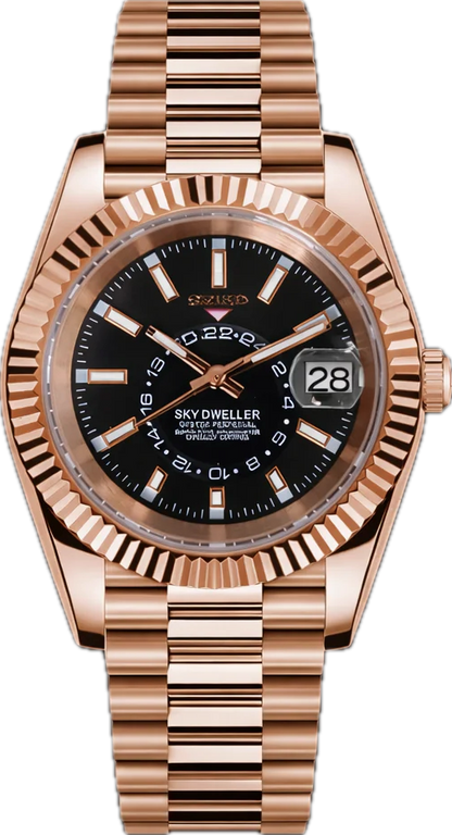 Sky Dweller | Rose Gold & Black