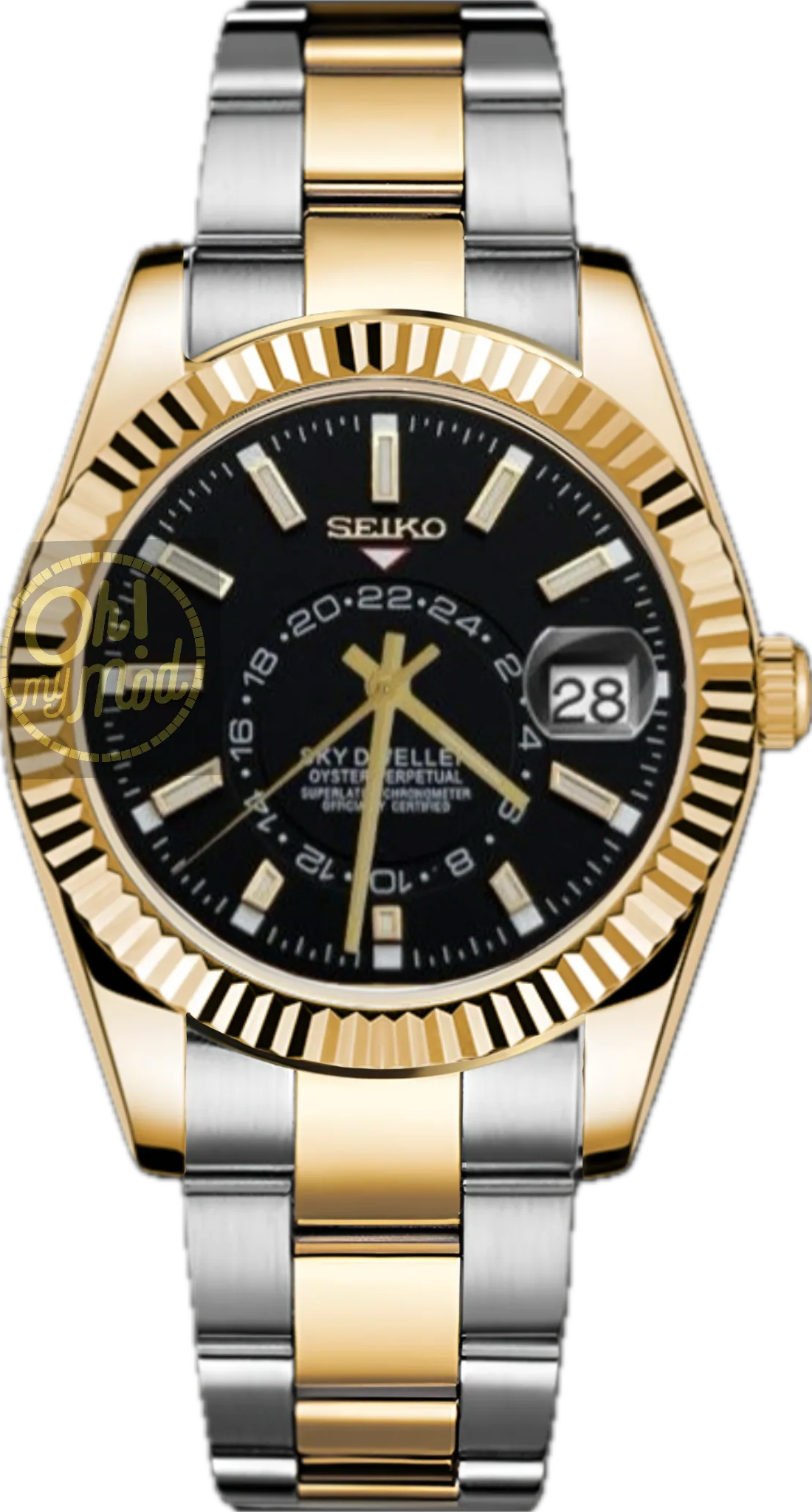 Sky Dweller | Black Two Tone