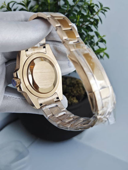 Seikomariner | Root Beer Full Rose Gold