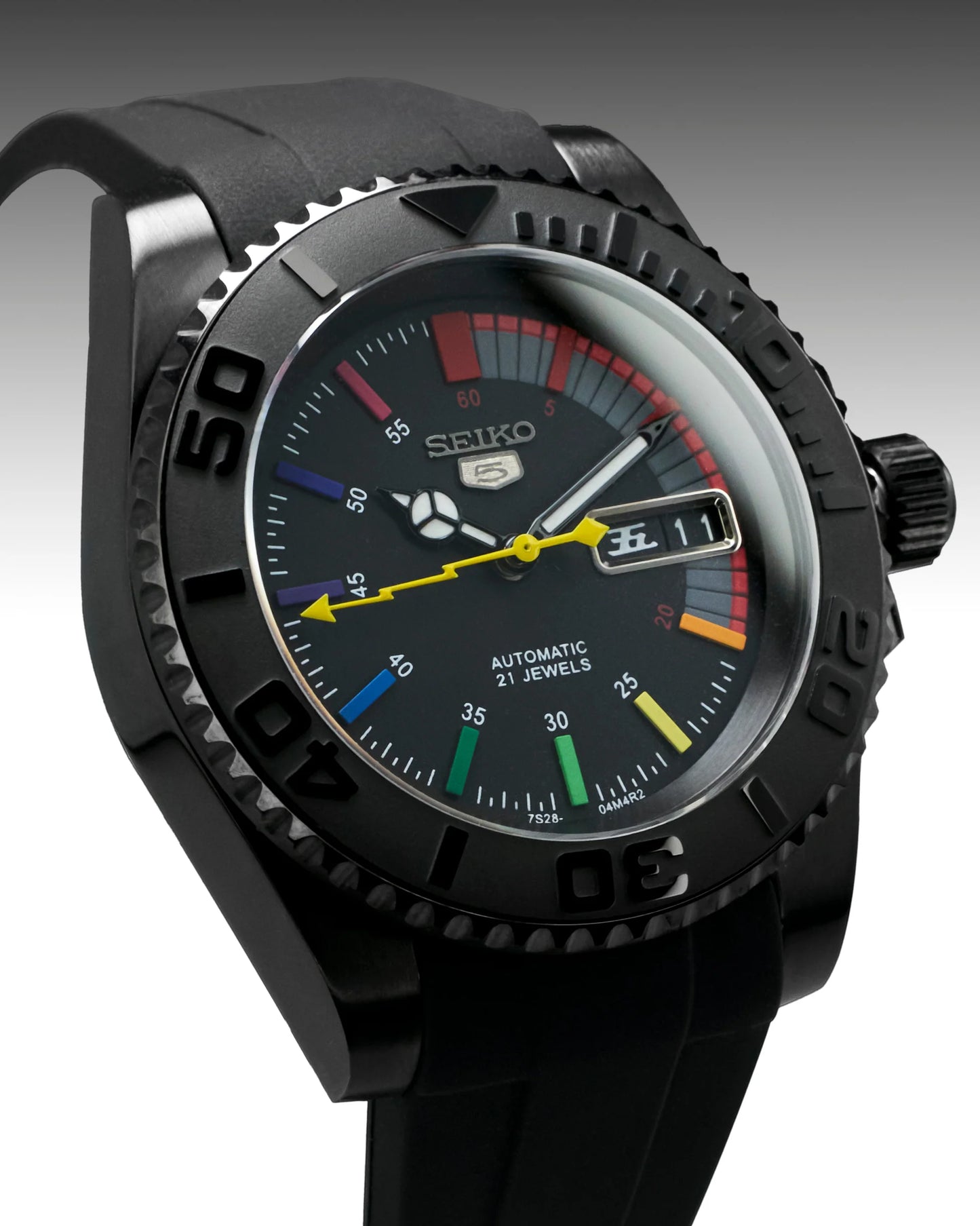 Seiko Mod SKX007 “Rainbow” (Full Custom Watch)