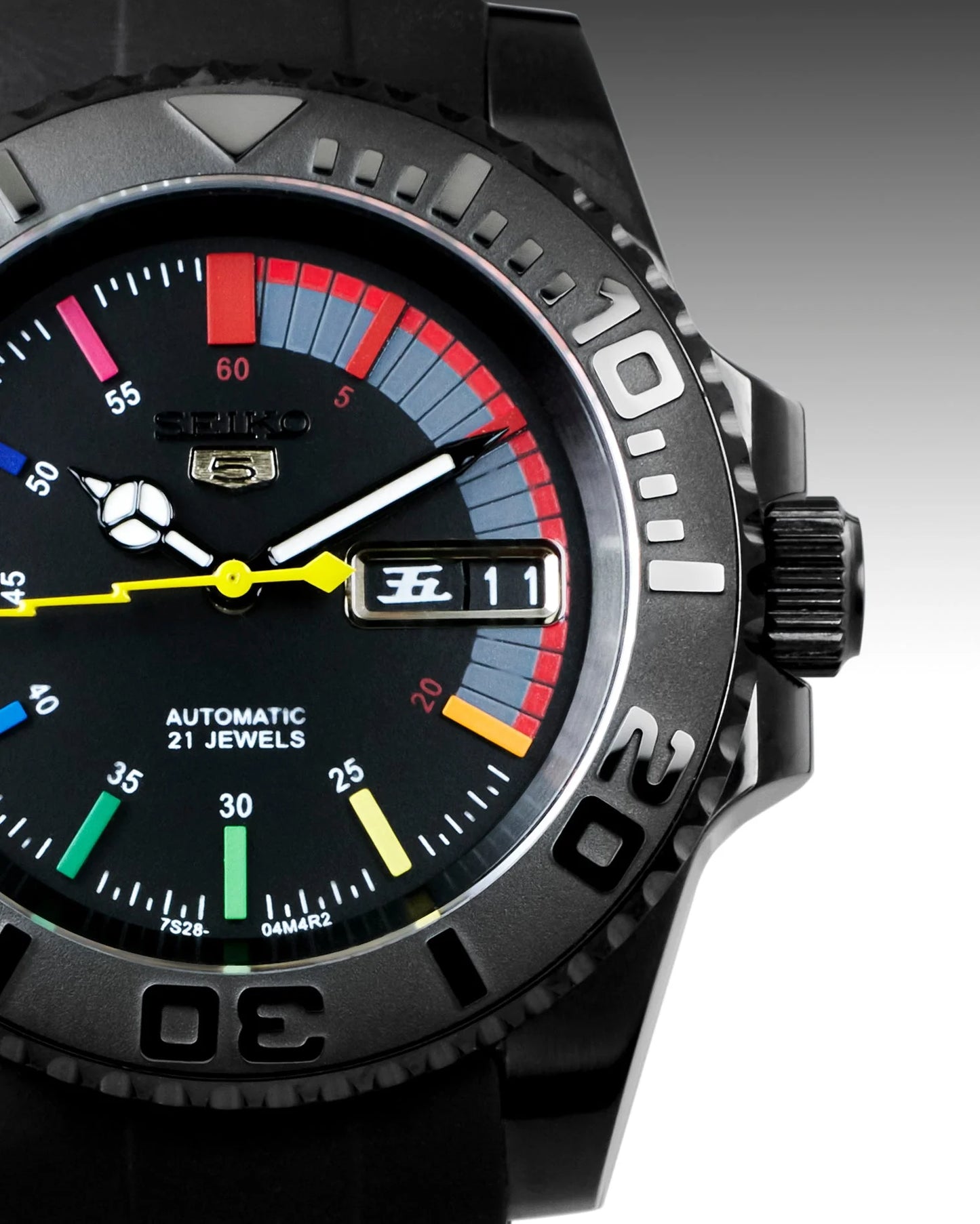 Seiko Mod SKX007 “Rainbow” (Full Custom Watch)