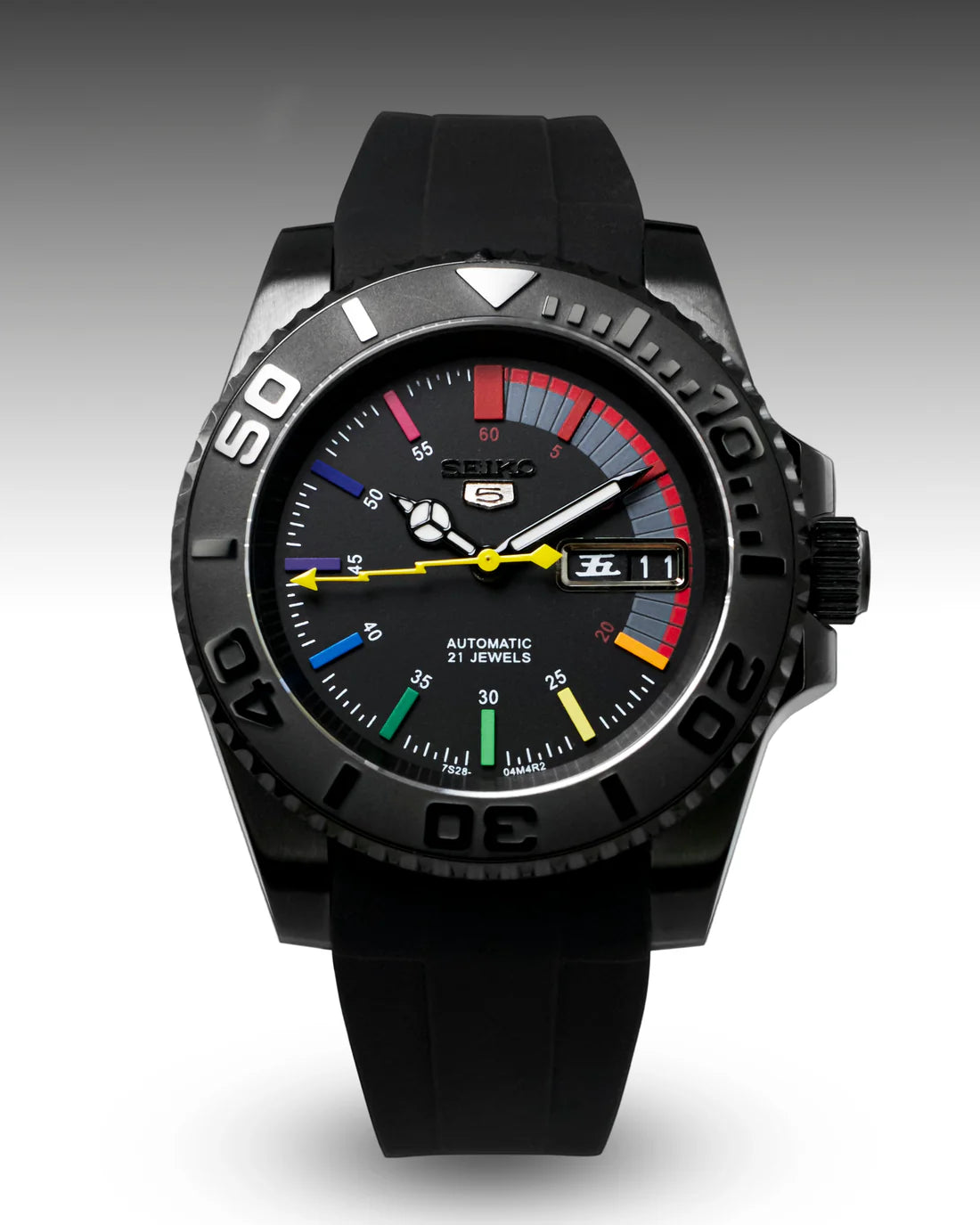 Seiko Mod SKX007 “Rainbow” (Full Custom Watch)