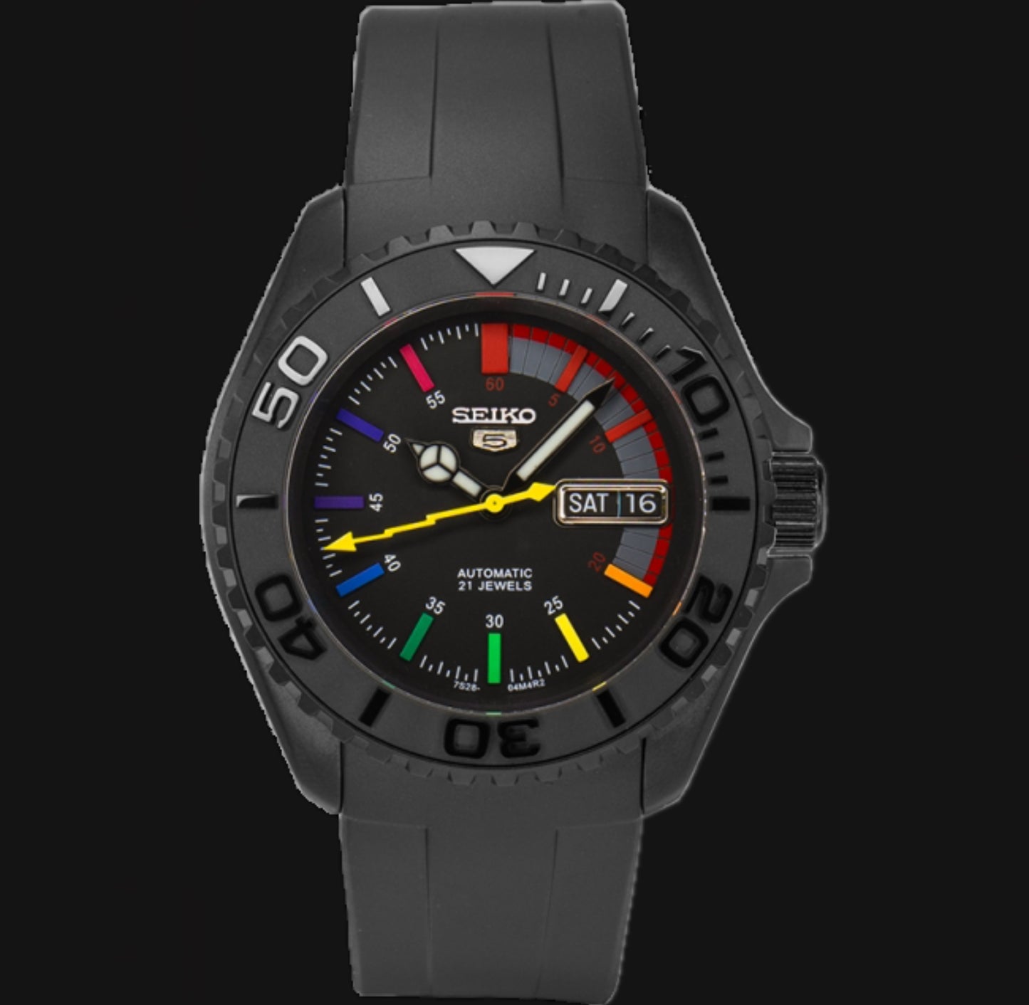 Seiko Mod SKX007 “Rainbow” (Full Custom Watch)
