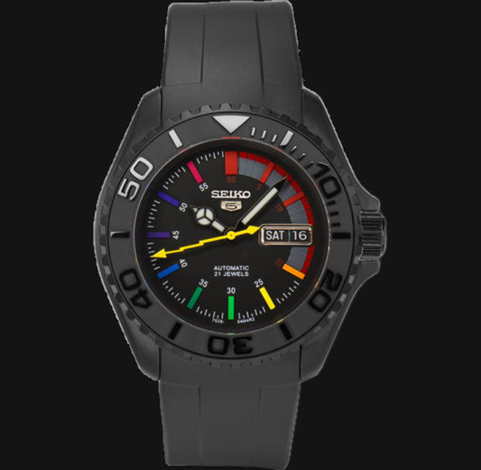 Seiko Mod SKX007 “Rainbow” (Full Custom Watch)