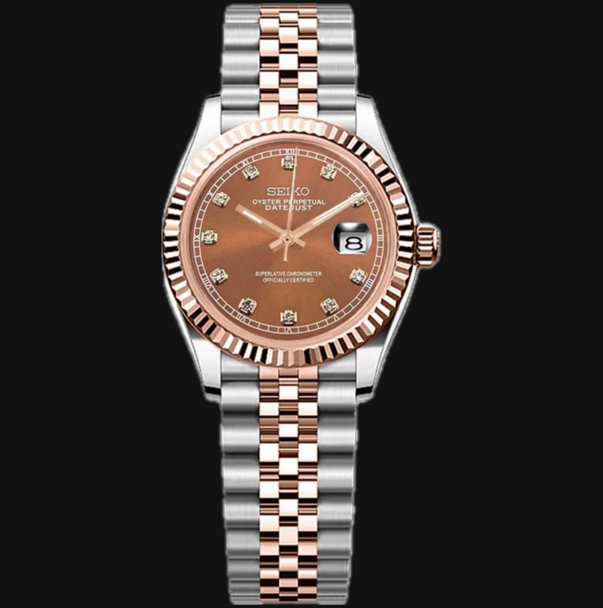 Ladyjust Two-tone Rose Diamond