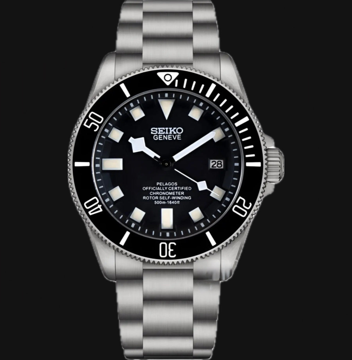 Seiko Mod Pelagos „Schwarz“