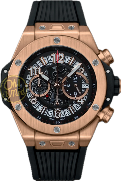 Hubleiko Big Bang | Unico Esqueleto de Oro Rosa