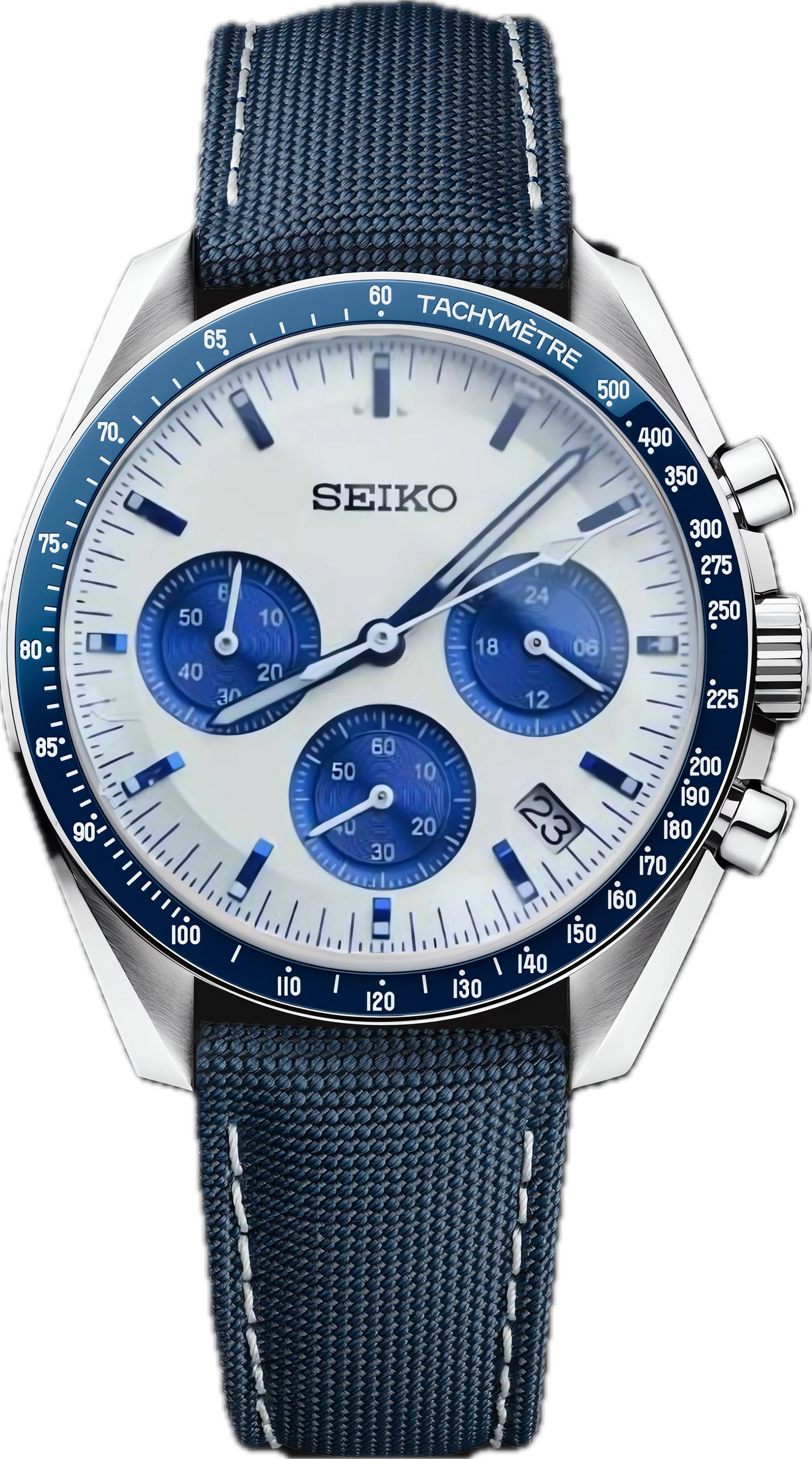 Speedseiko “Plata y Azul”