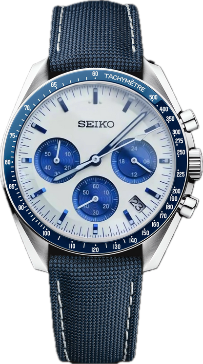 Speedseiko “Plata y Azul”