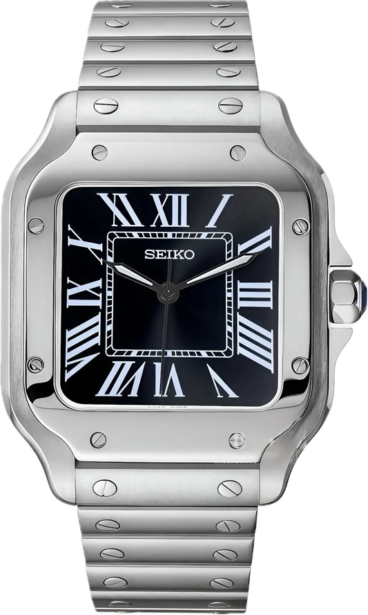 Seiko Mod Santos „Schwarz“