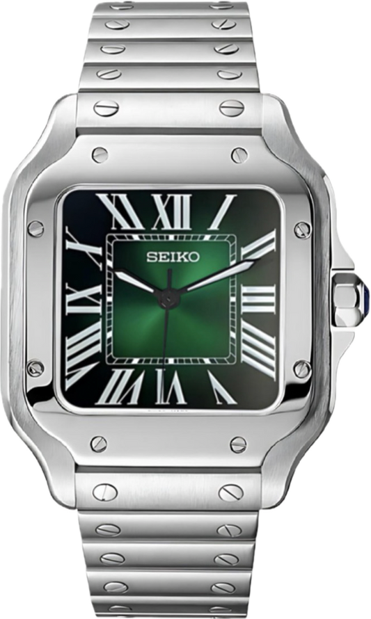 Seiko Mod Santos „Grün“