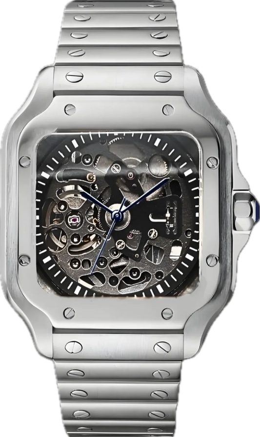 Seiko Mod Santos „Sekeleton“