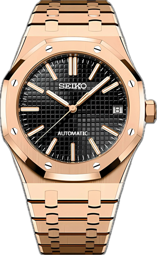 Royal Seikoak | Rose Gold & Black