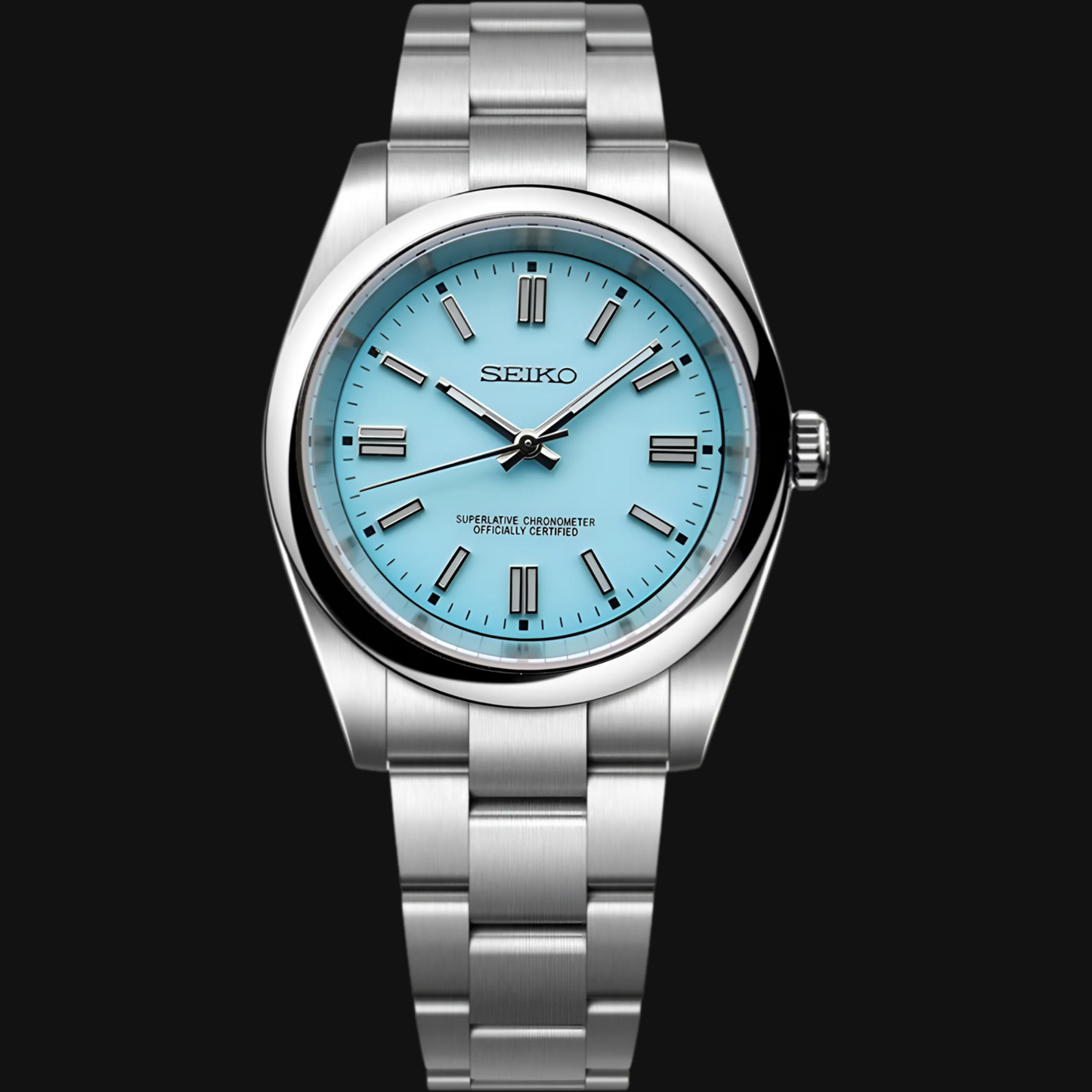 Seiko Mod Oyster Perpetual "Tiffany"