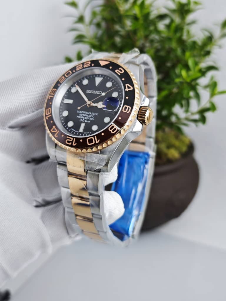 Seiko Mod Submariner "Root Beer"