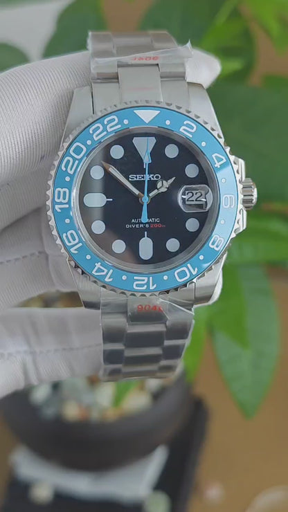 Seiko Mod Submariner „Custom Sky Blue“